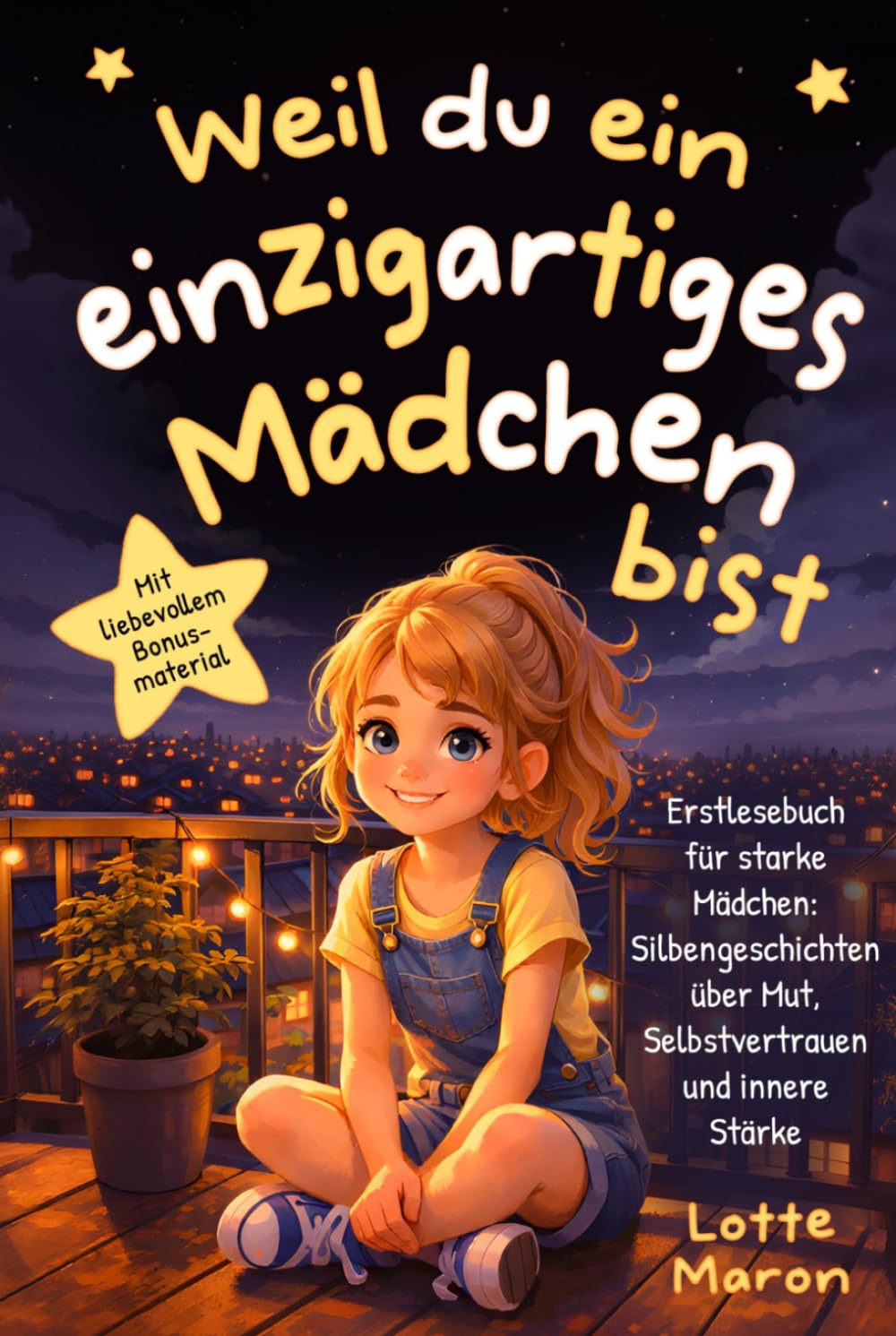Weil du ein einzigartiges Mädchen bist: Erstlesebuch für starke Mädchen: Silbengeschichten über Mut, Selbstvertrauen und innere Stärke (Mit liebevollem Bonusmaterial)