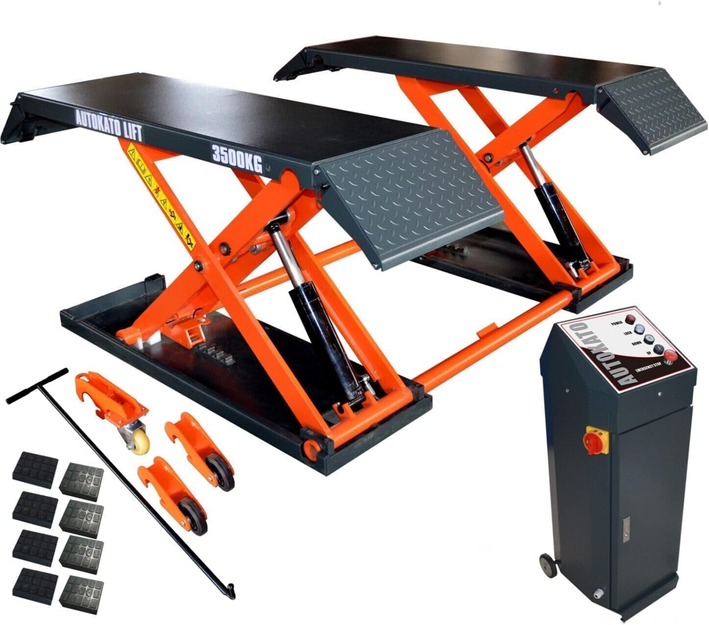 ASTALIFT ao⭐︎ Amazon.com: X80 8000 lbs 110V Portable Car Lift Scissor Lift