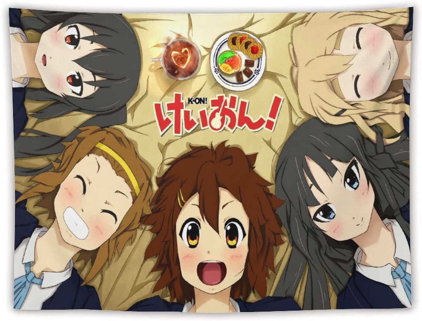 Amazon.co.jp: けいおん タペストリー アニメ タペストリー 壁掛け  