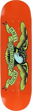 Anti Hero Classic Eagle Skateboard Deck 9.0 Orange