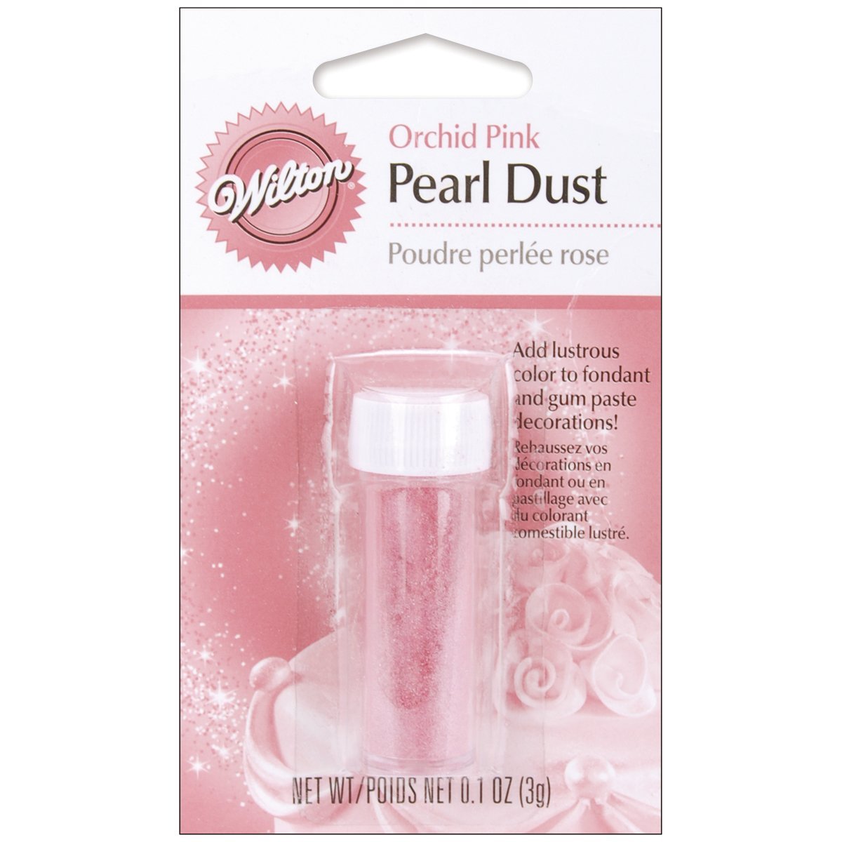 WiltonOrchid Supplies, Pink Pearl Dust