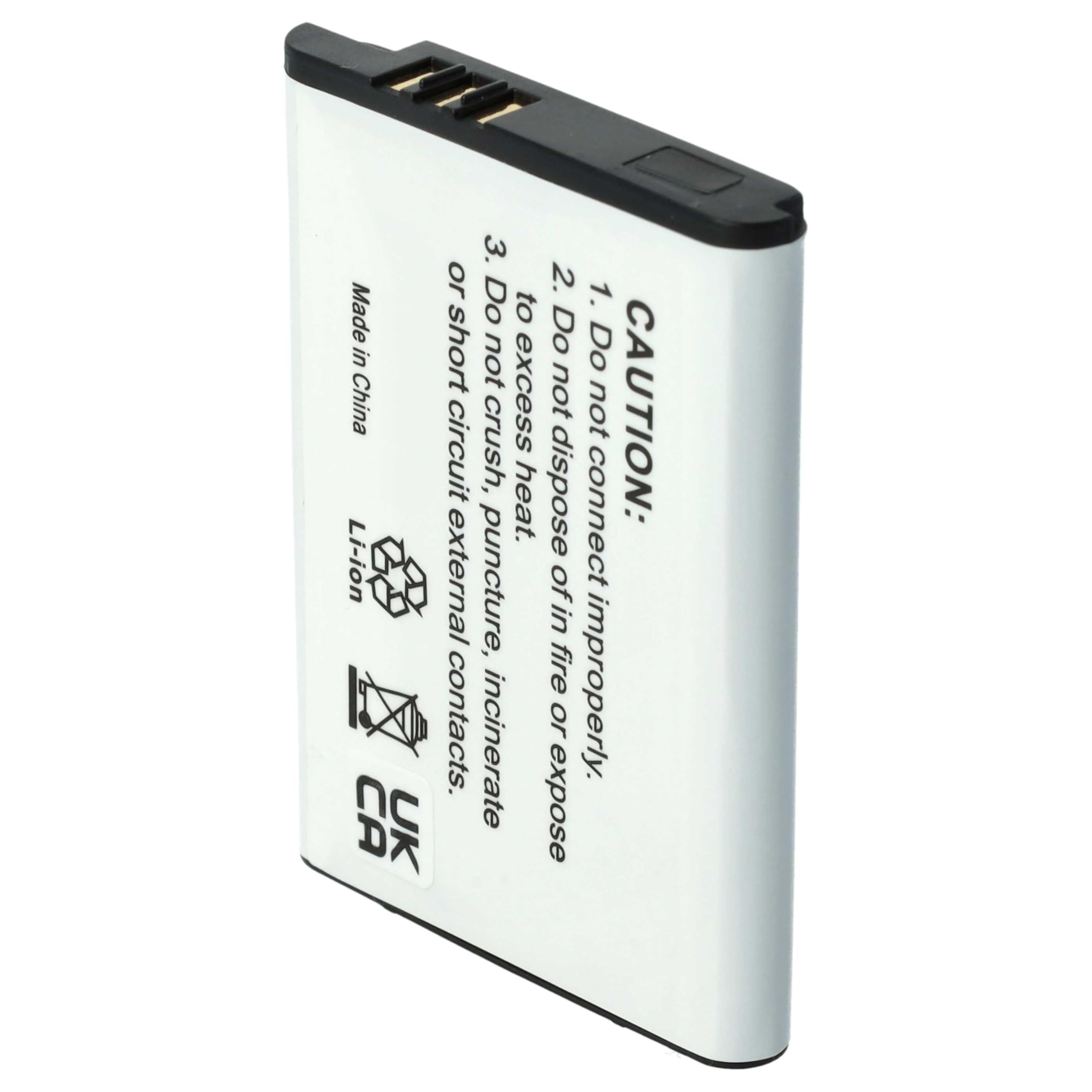 vhbw Batería Compatible con Nintendo 2DS, 3DS, New 2DS (XL), Wii U Pro & Switch Pro Controller - Reemplaza CTR-003 (Li-Ion, 1300 mAh, 3,7 V) Repuesto | 3DS, New 2DS (XL), Wii U Pro & Switch Pro - Batería de repuesto para CTR-003 (ion de litio, 1300 mAh, 3