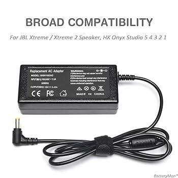 JBL XTREME2 ジャンク　充電器付き Amazon.com: Replacement 19V 65W JBL Xtreme 2 Charger - for