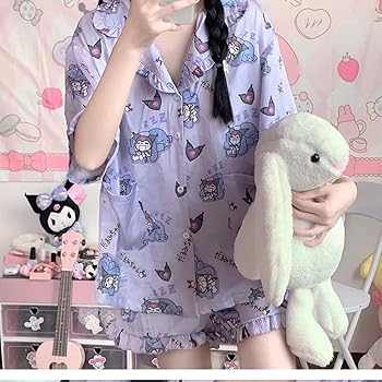 韓国限定 SPAO x クロミ あったか 冬 パジャマ ユニセックス S 新品 韓国限定】SPAO クロミ パジャマ セット 黒 サンリオ スパオ