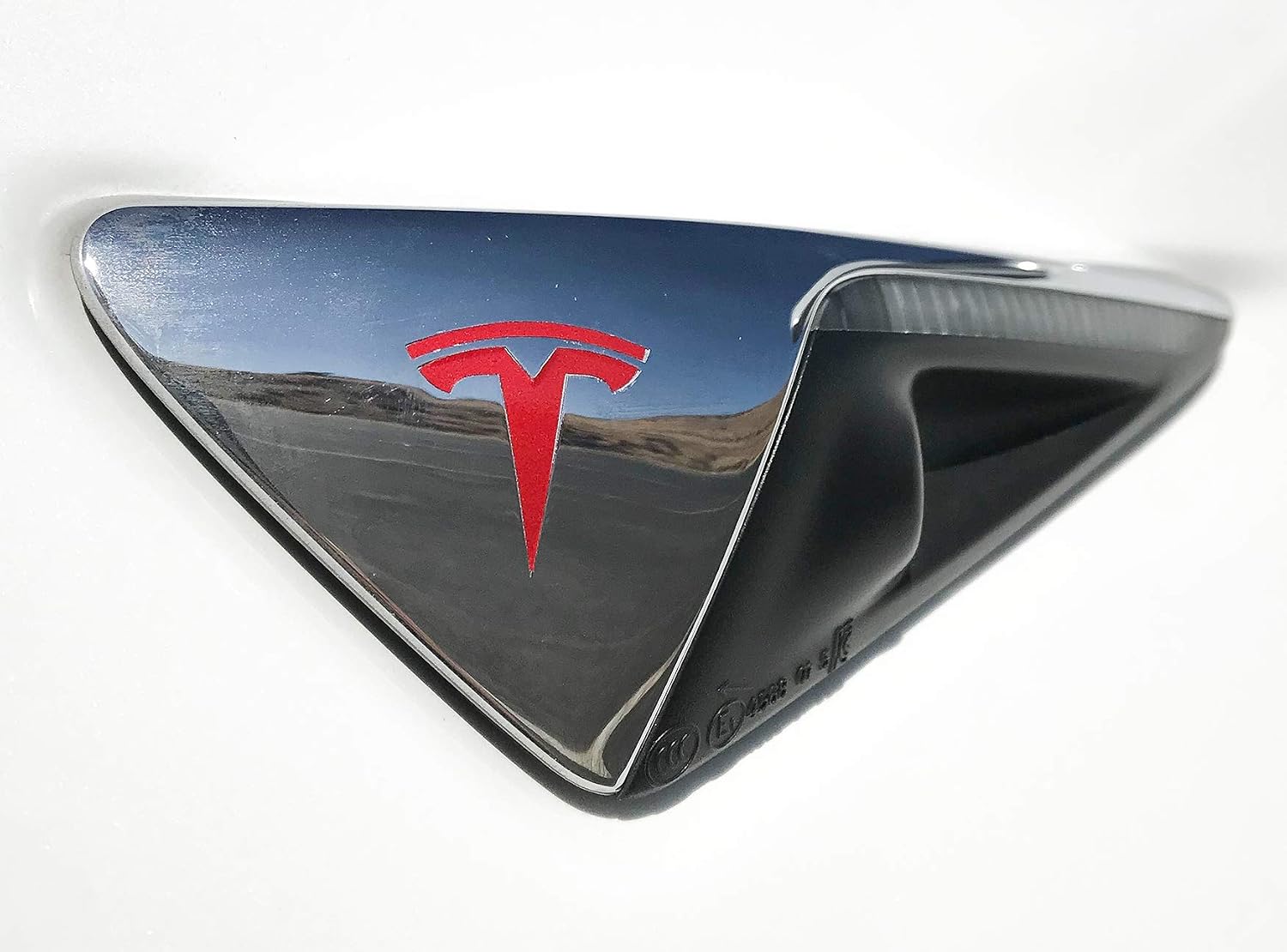 Nikola Pro Tesla Model 3 Logo Decal Wrap Kit (Gloss Red)