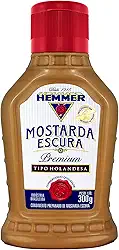 Hemmer Mostarda Escura Holandesa Premium Squeeze 300G