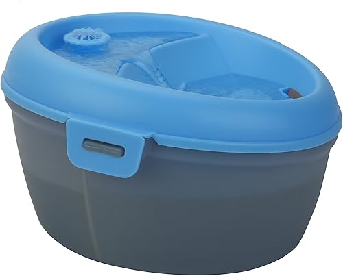 CoolerDog Fuente de agua para perros Healthspring - Agua filtrada ultra silenciosa que fomenta la hidratación, 4 litros (136 oz1 galón)