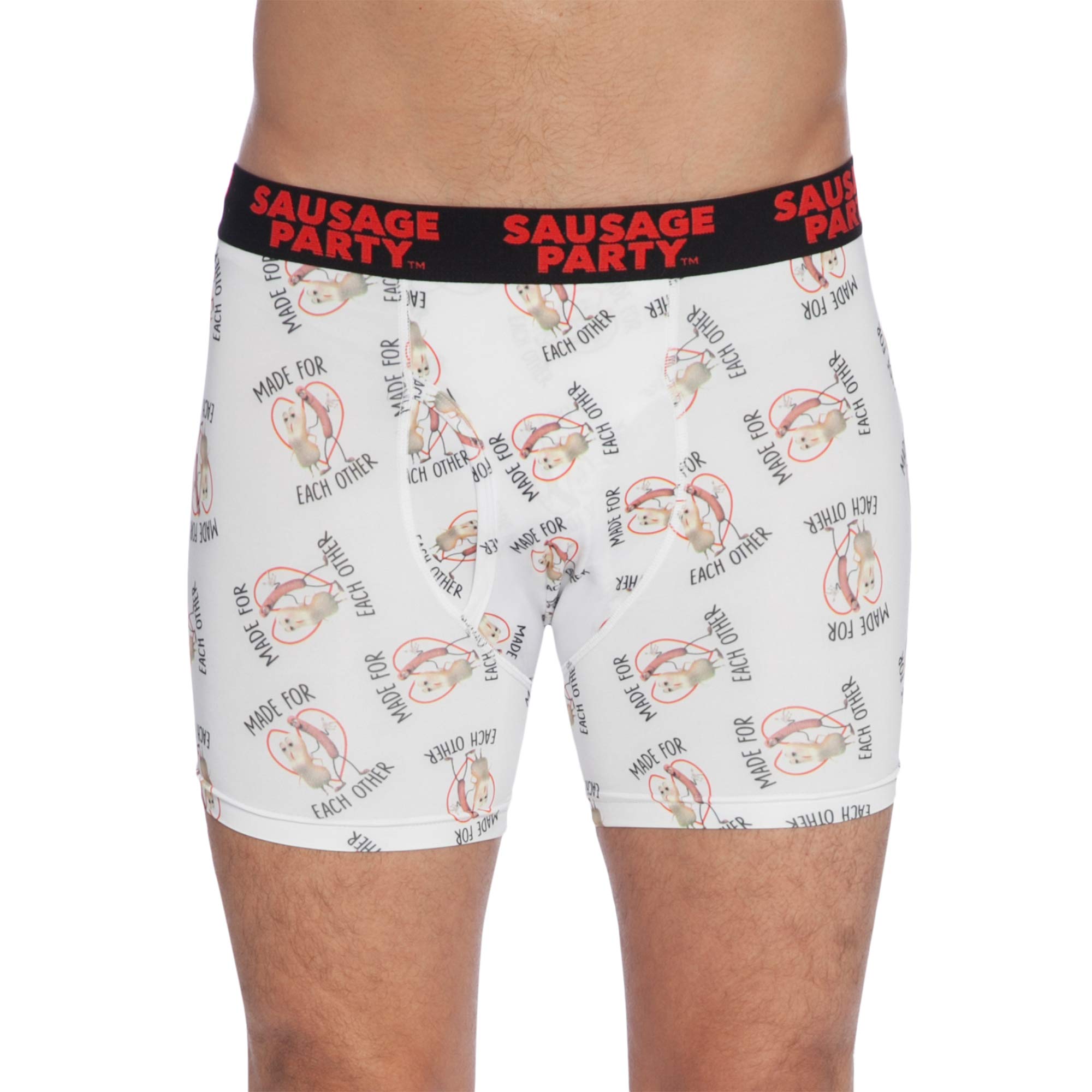 INTIMO Men's Sausage Party, Made for Each Other Boxer Brief