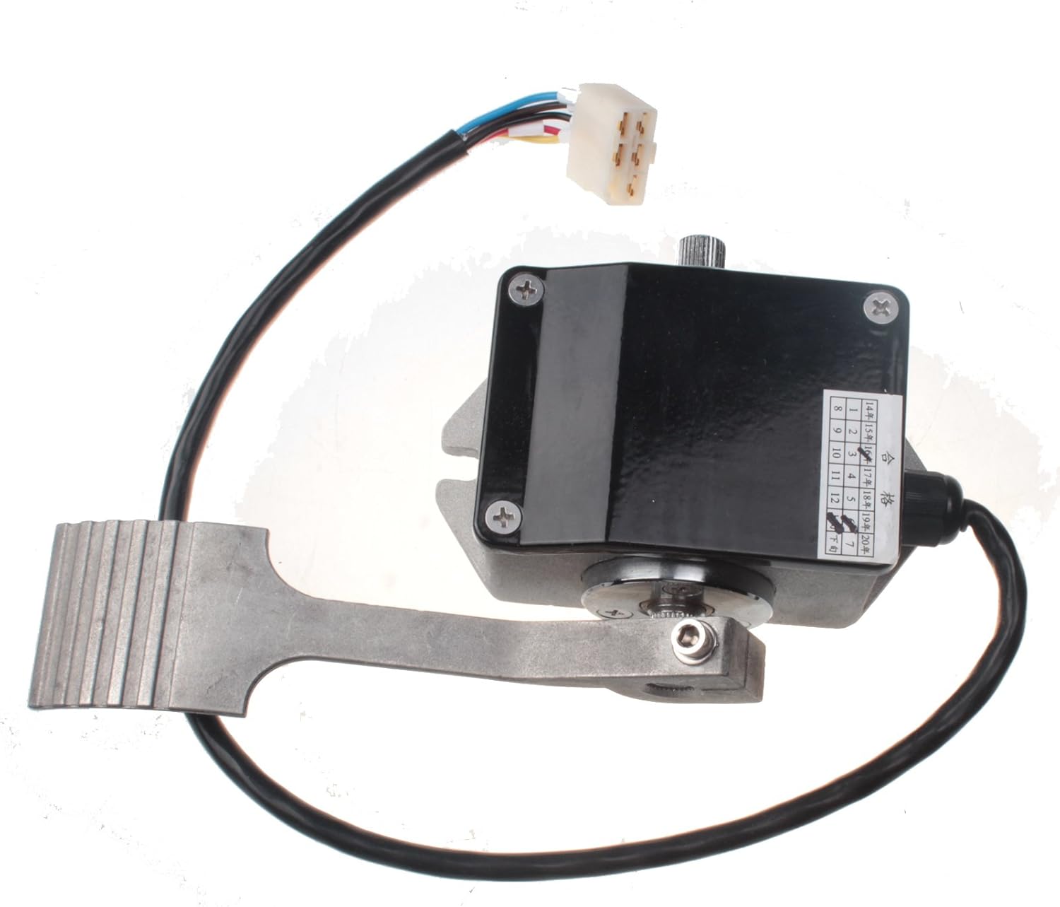 Throttle Foot Electric Accelerator EFP-005 0-5K Compatible with EV Curtis Throttle Pedal