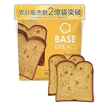 Amazon | ベースブレッド ミニ食パンオレンジ30袋 パン
