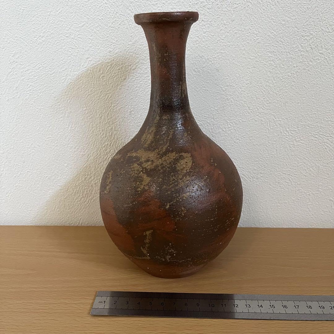 藤原均 備前焼 水盤 直径32cm 花器 フラワーベース 花瓶 緋襷 華道具 藤原均 備前焼 水盤 直径32cm 花器 フラワーベース 花瓶 緋襷 華