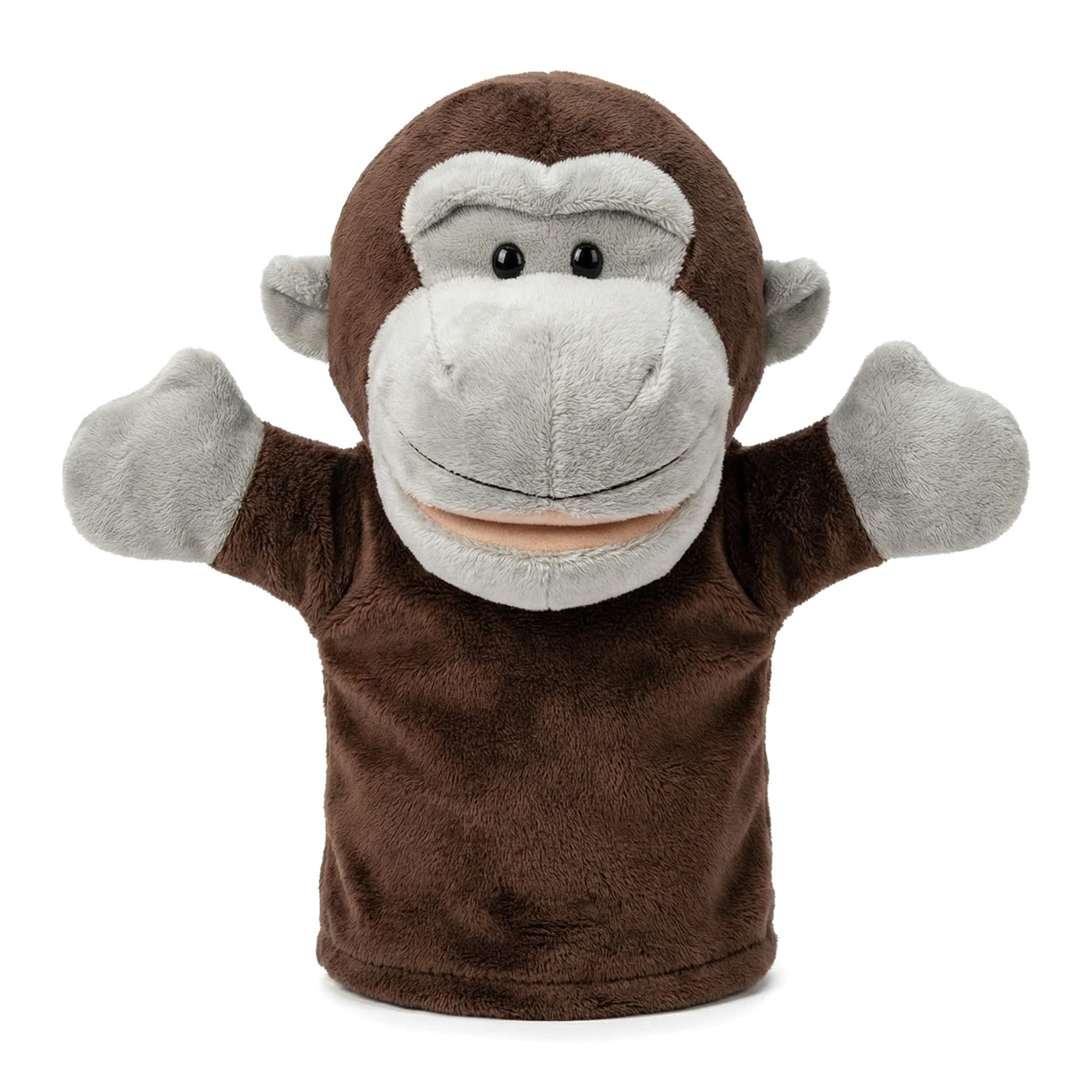 LOMTRATS Animal Hand Puppets for kids,Toddler Includes Wolf Tiger Lion Monkey So on Movable Open Mouths, Perfect for Storytelling,Teaching,Preschool,Birthday Gifts — image 1