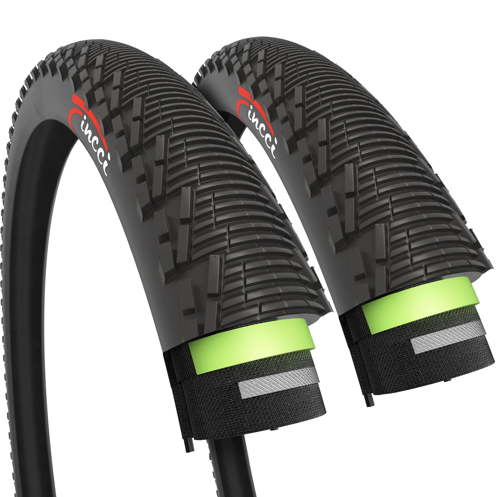 Fincci Pair 26x1.95 Bike Tire