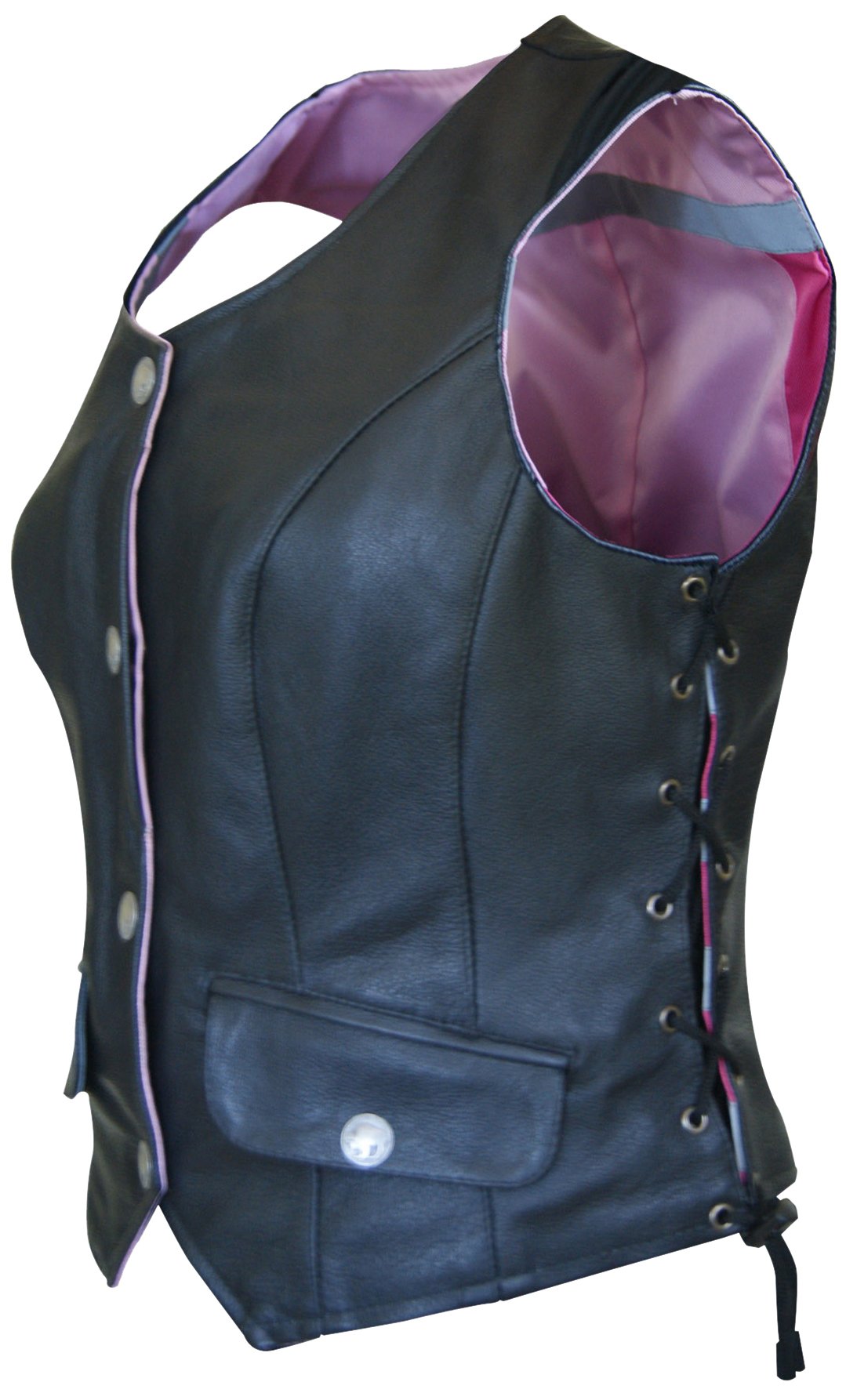 Missing Link Women's G2 D.O.C. Reversible Safety Vest (Black/Pink, XX-Large)