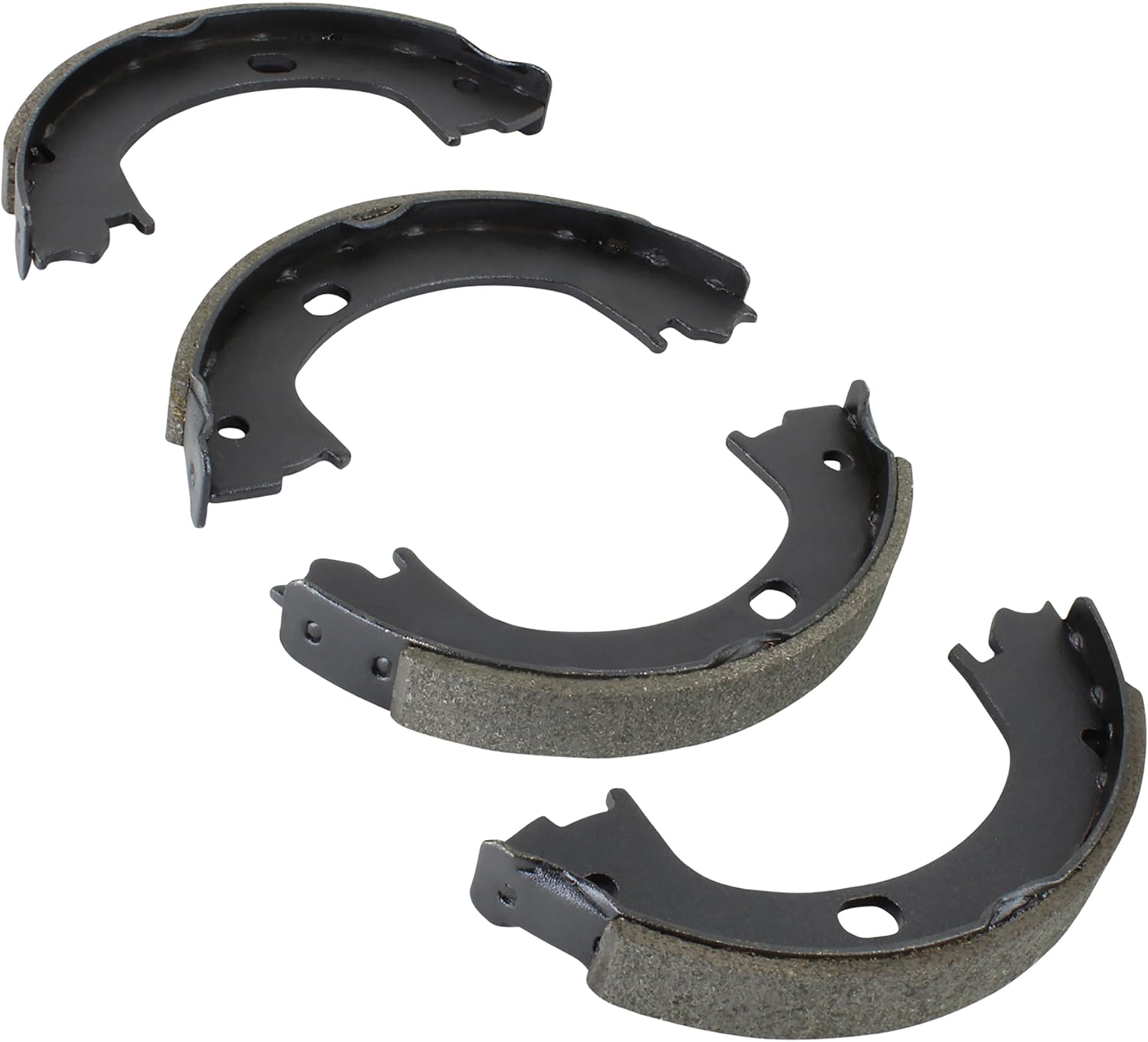 QUALITY-BUILT Rear Parking Brake Shoes, FPS643, Compatible with 1989-2010 Chrysler/Dodge/Eagle/Plymouth (300M,Acclaim,Breeze,Cirrus,Concorde,Daytona,Dynasty,Imperial,Intrepid,LeBaron,LHS,Neon)