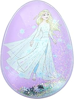 DISNEY FROZEN – Brosse Cheveux à Eau Démêlante – Accessoire Coiffure Fille Reines des Neiges – Picots Souples – Coiffage Doux Pour Enfants – Format Ludique Et Pratique – Produit Officiel Disney