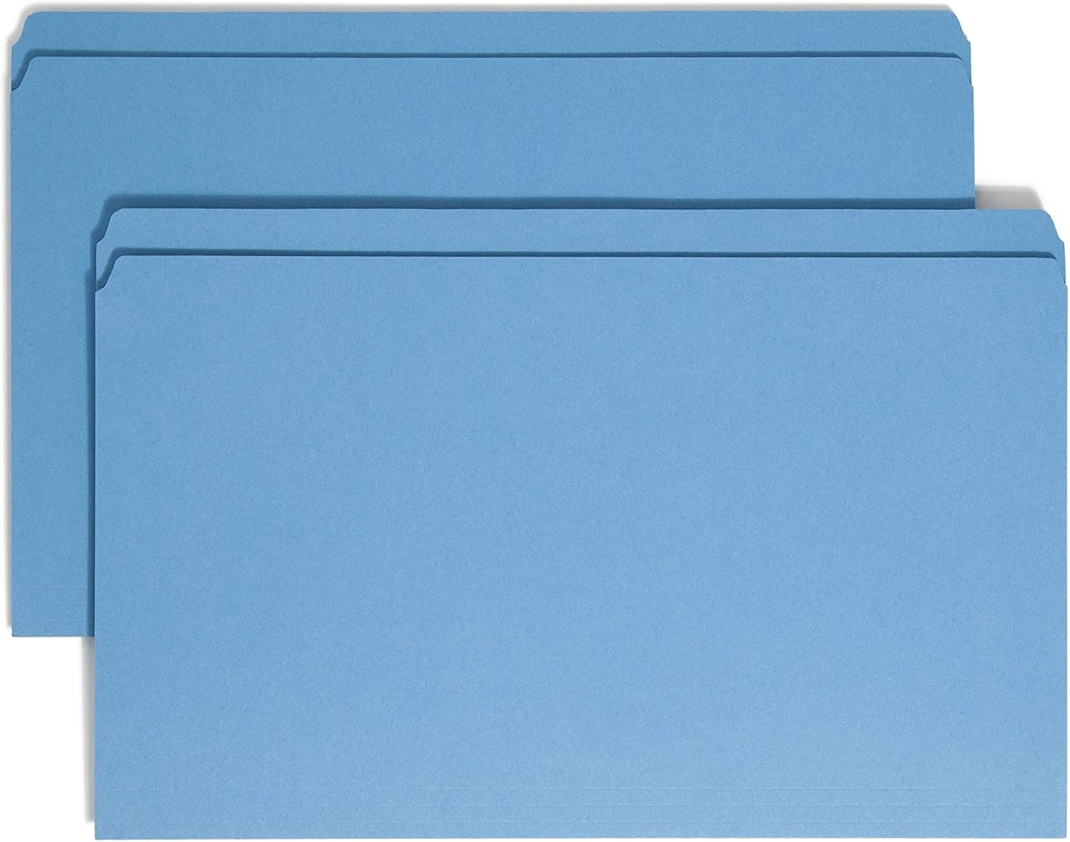 Smead Straight Cut File Folders, Heavy Duty Reinforced Tab, Legal Size