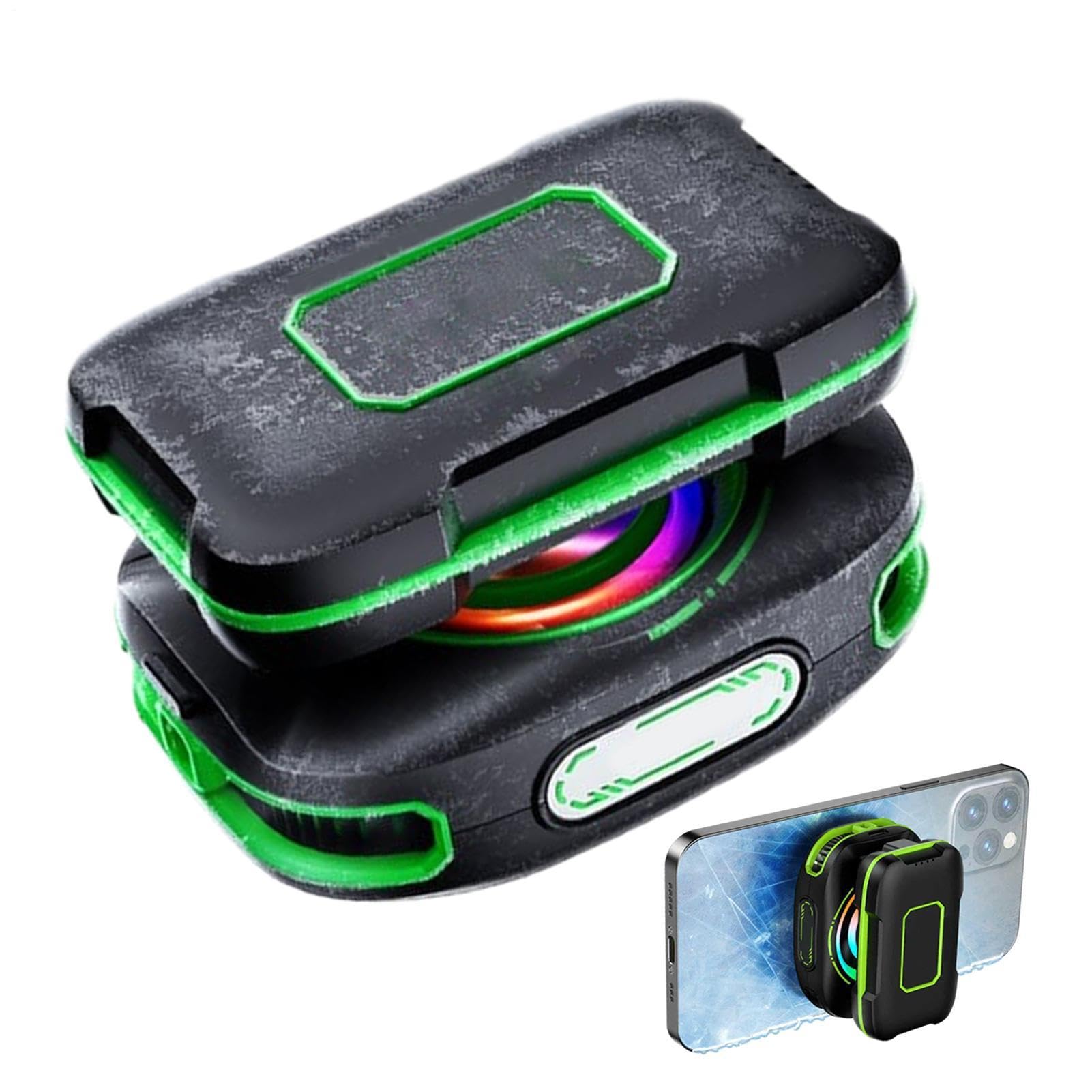 Ventilateur refroidissement pour smartphone magnétique et rechargeable pour session intensive