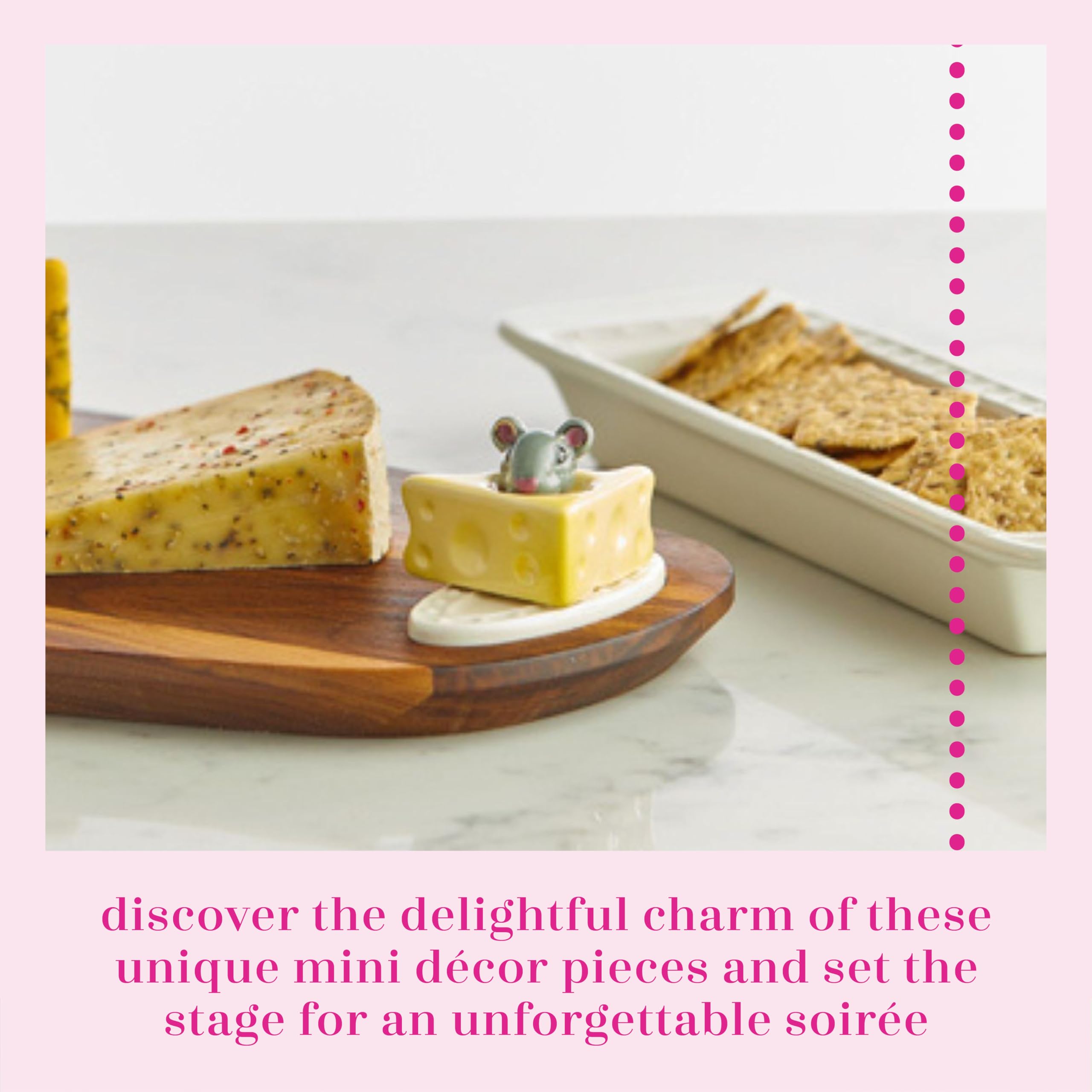 Amazon.com: Nora Fleming Hand-Painted Mini: Cheese, Please (Mouse