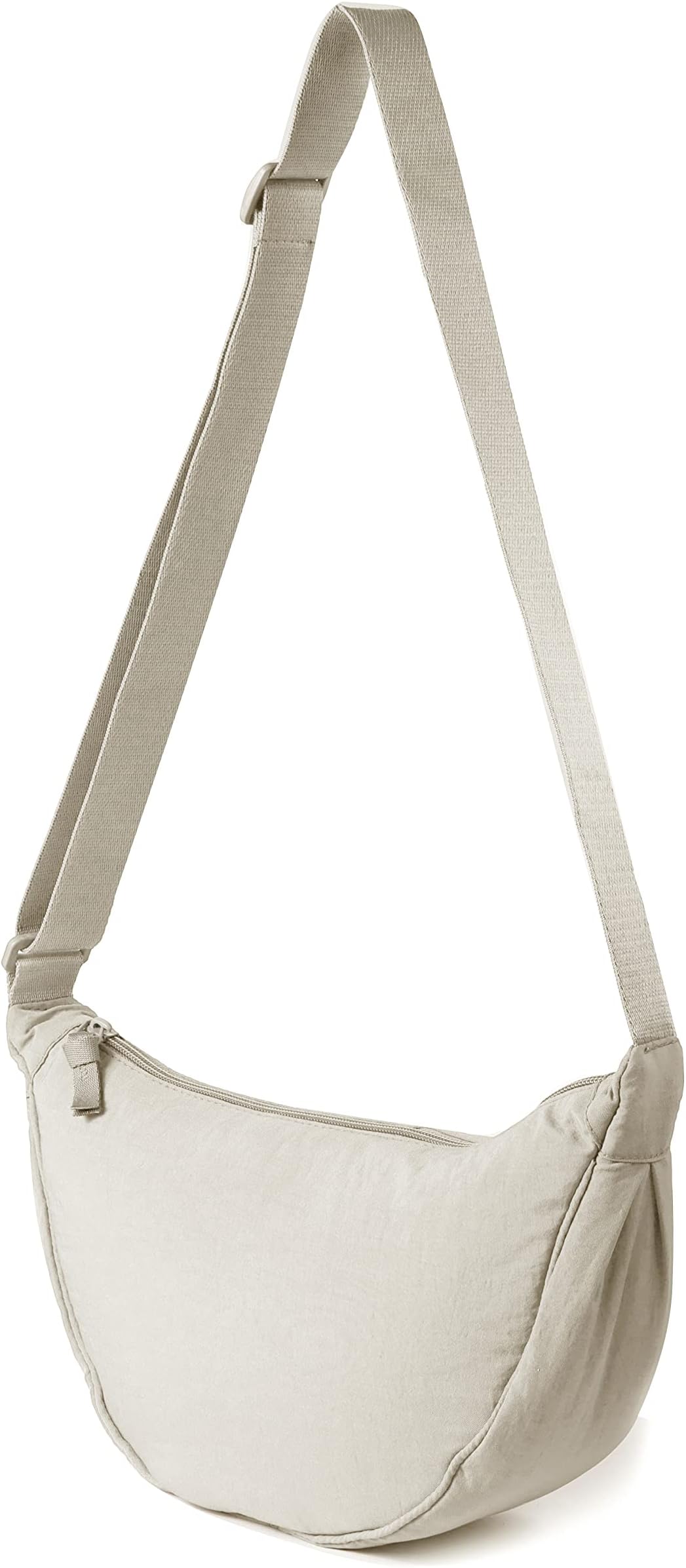 BESMART Small Nylon Crescent Crossbody Bag - Waterproof, Adjustable Strap, Lightweight Travel Purse - View #2