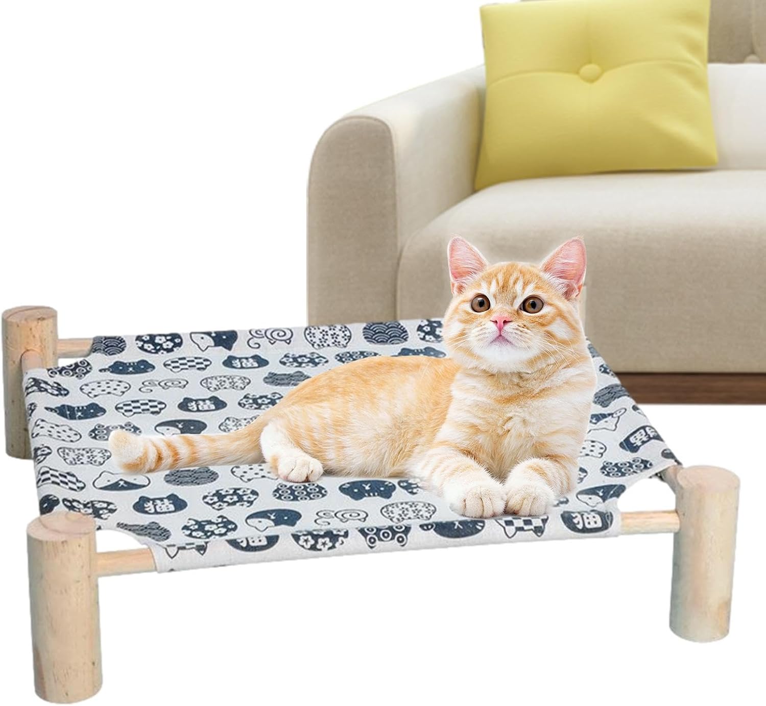 Toseky Raised Dog Bed Dog Sofa Bed Raised Dog Bed Cat Beds for Indoor