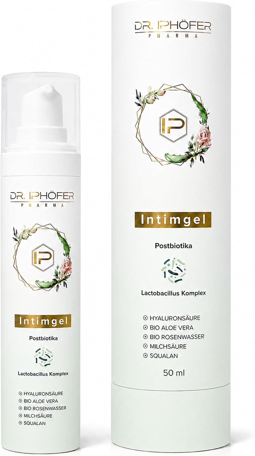 Intimate care cream with probiotics – daily intimate care for women, for itching, unpleasant odor and vaginal flora – 50 ml – natural cosmetics