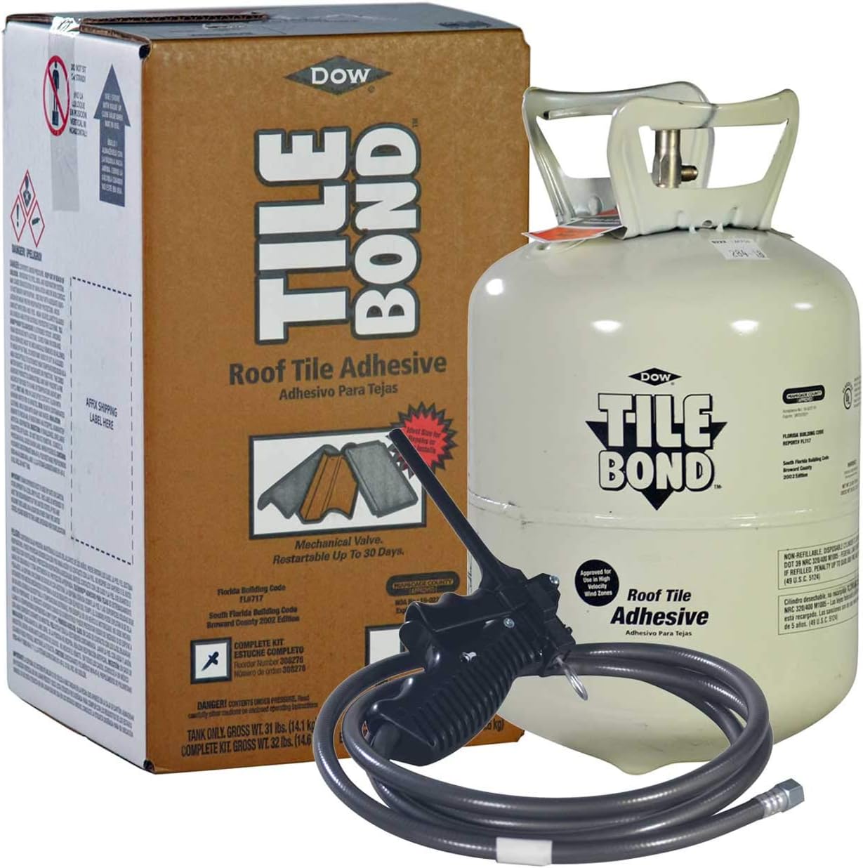 TILE BOND 23 lb. Roof Tile Adhesive Complete Kit