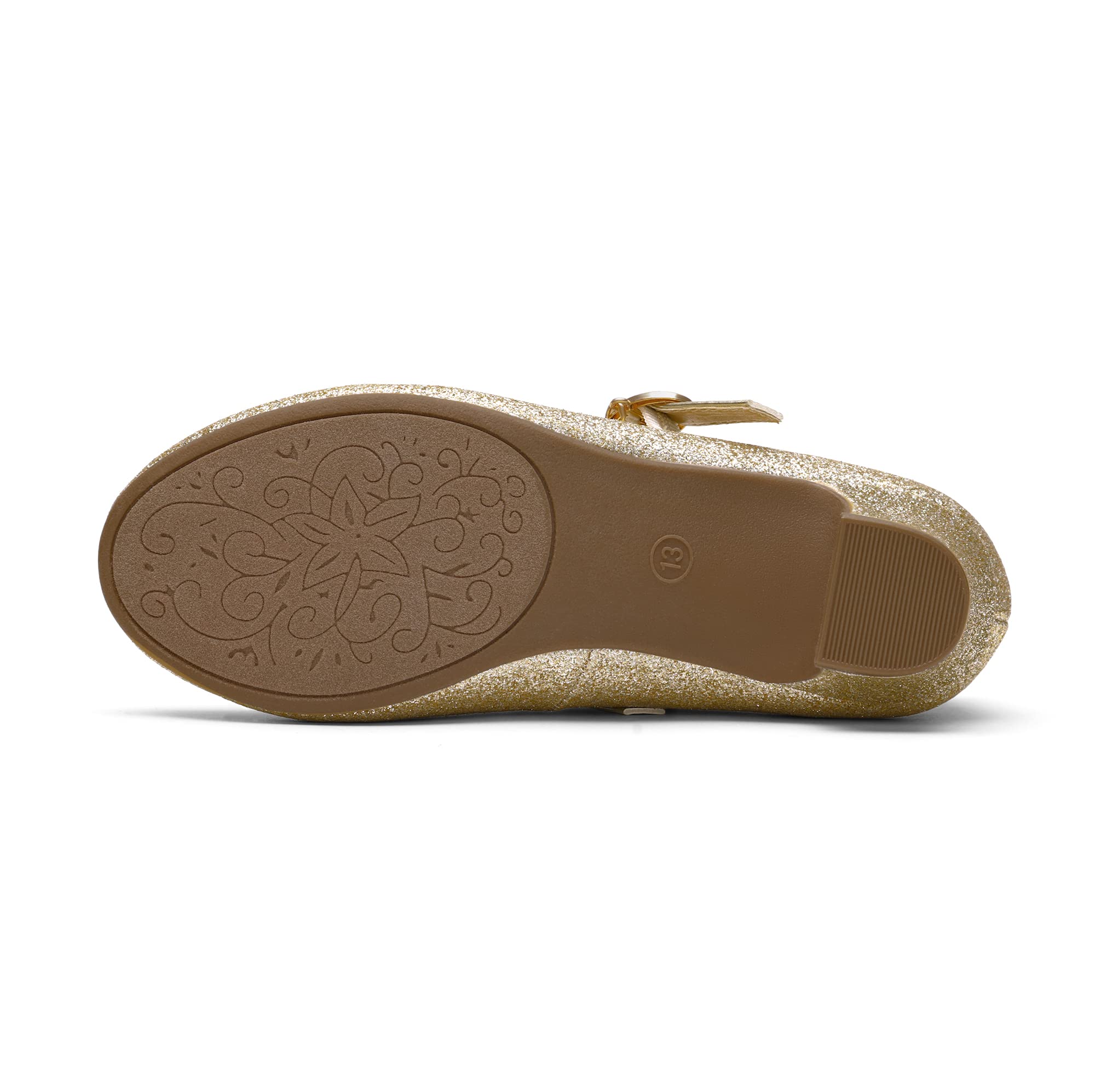 DREAM PAIRS Ballerines Filles Mary Jane Chaussures de Princesse Chaussures de Communion Chaussures d'école KFL219