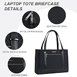 EMPSIGN Laptop Tote bag for women 16 Inch, Stylish Computer Shoulder Tote Bag for Work