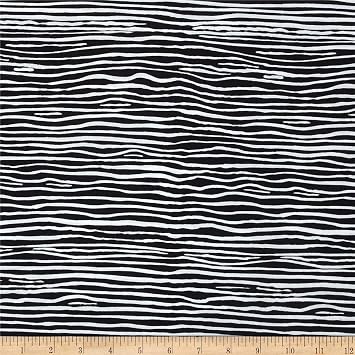Kaffe Fassett Creased Black, Fabric by the Yard
