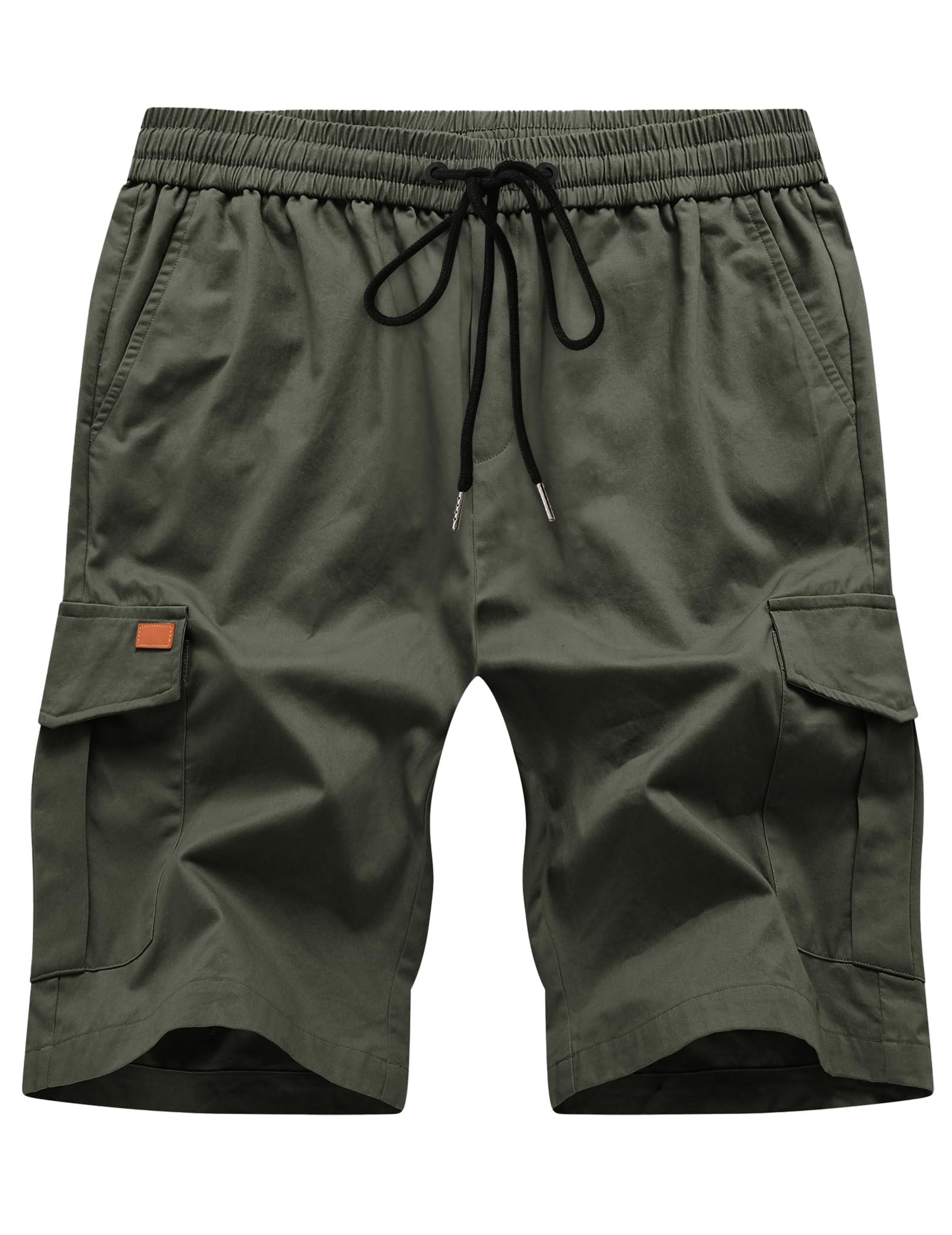 TARAINYA Pantaloncini Uomo Cargo Corti con 6 Tasche Coulisse Estivi Cotone Shorts