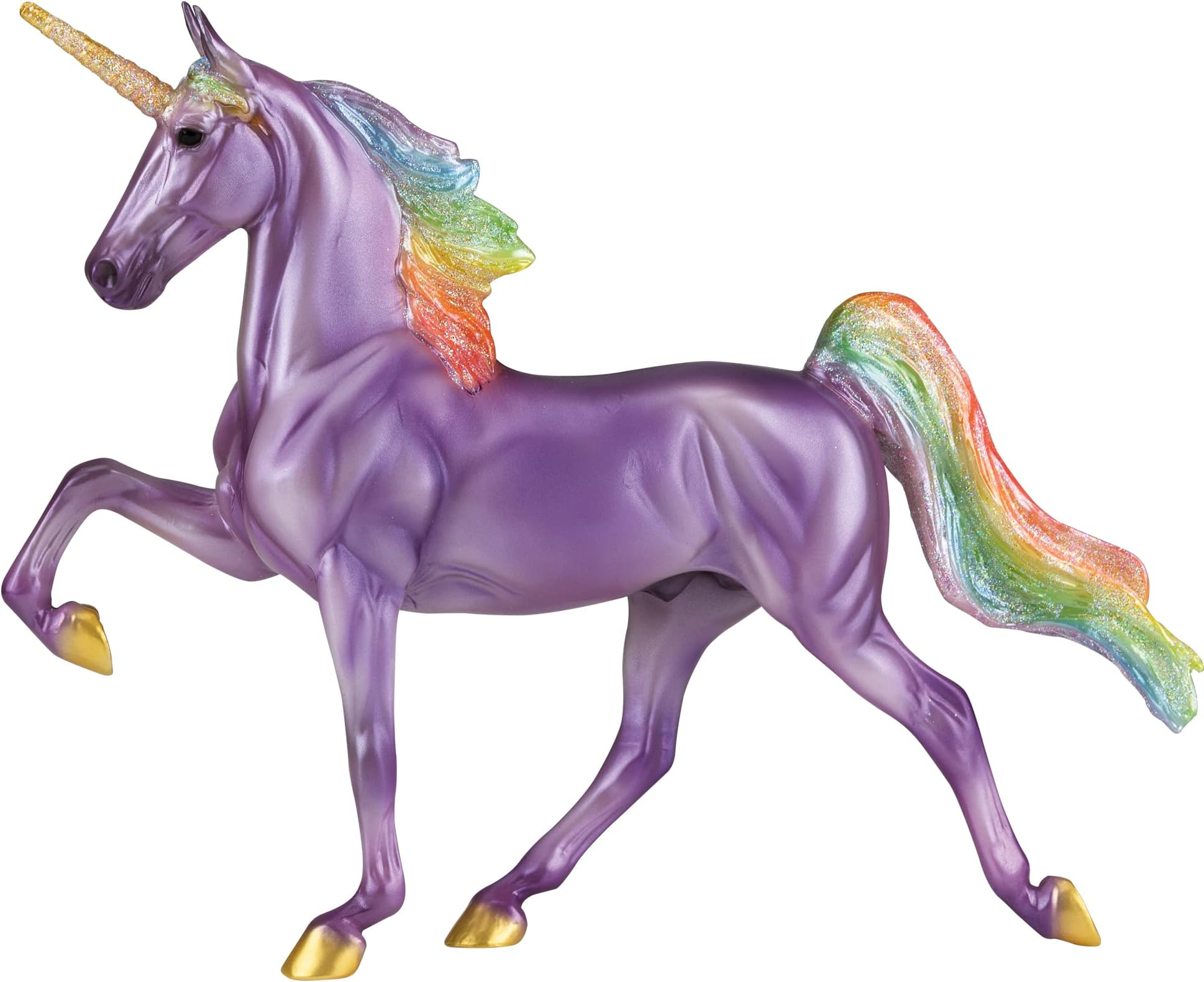 Horses Freedom Series Unicorn | Rainbow Magic | Unicorn Toy | 9" x 7" | Model #880064
