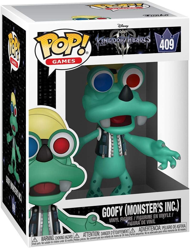 Bеѕt Dеаl Funko Pop Disney: Kingdom Hearts 3 - Goofy (Monsters Inc.) Collectible Figure, Multicolor