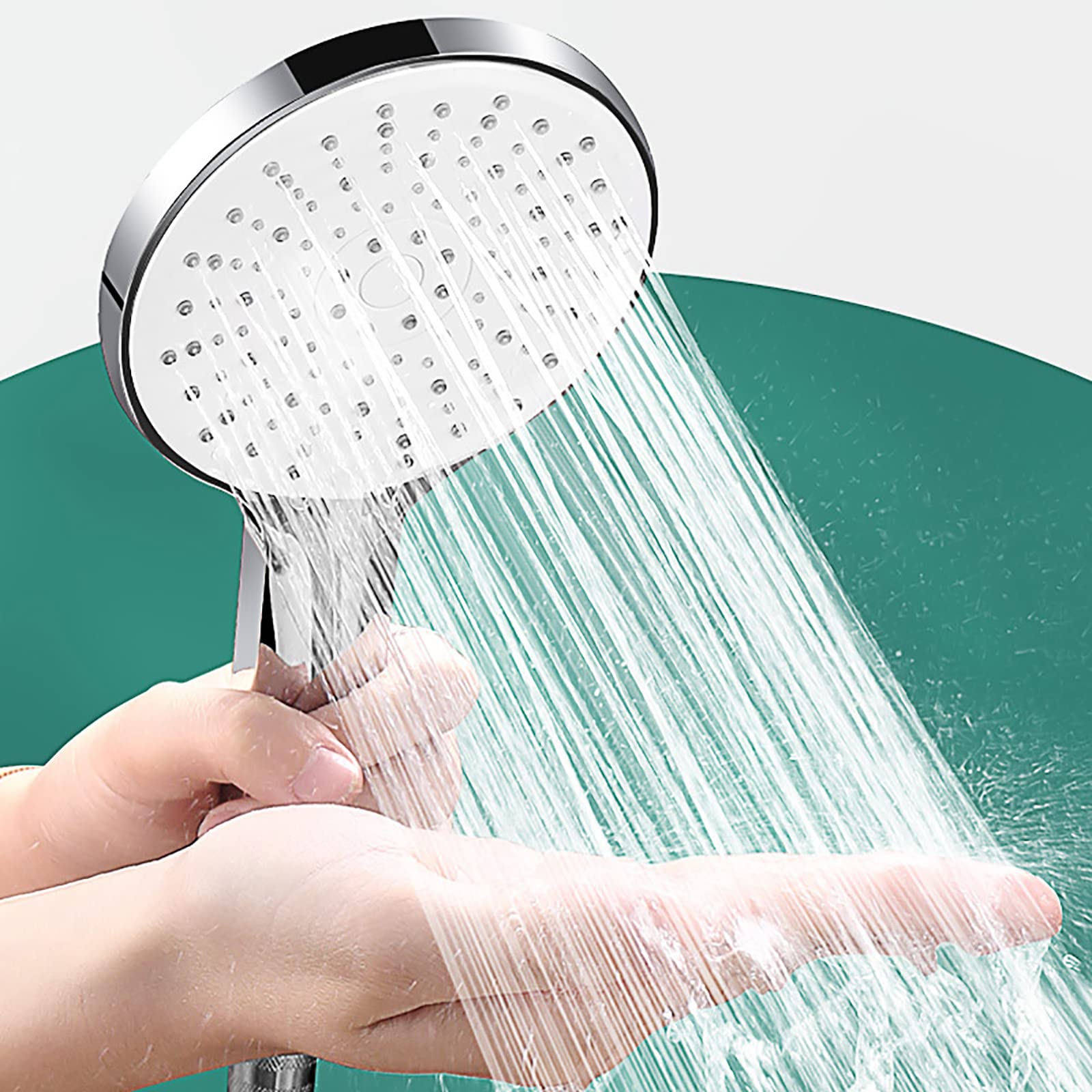 シャワーヘッド ミスト シャワー80%節水 増圧 一時止水 ABS 5階段 Amazon.co.jp: シャワーヘッド 一時止水 増圧 ミスト シャワー 5
