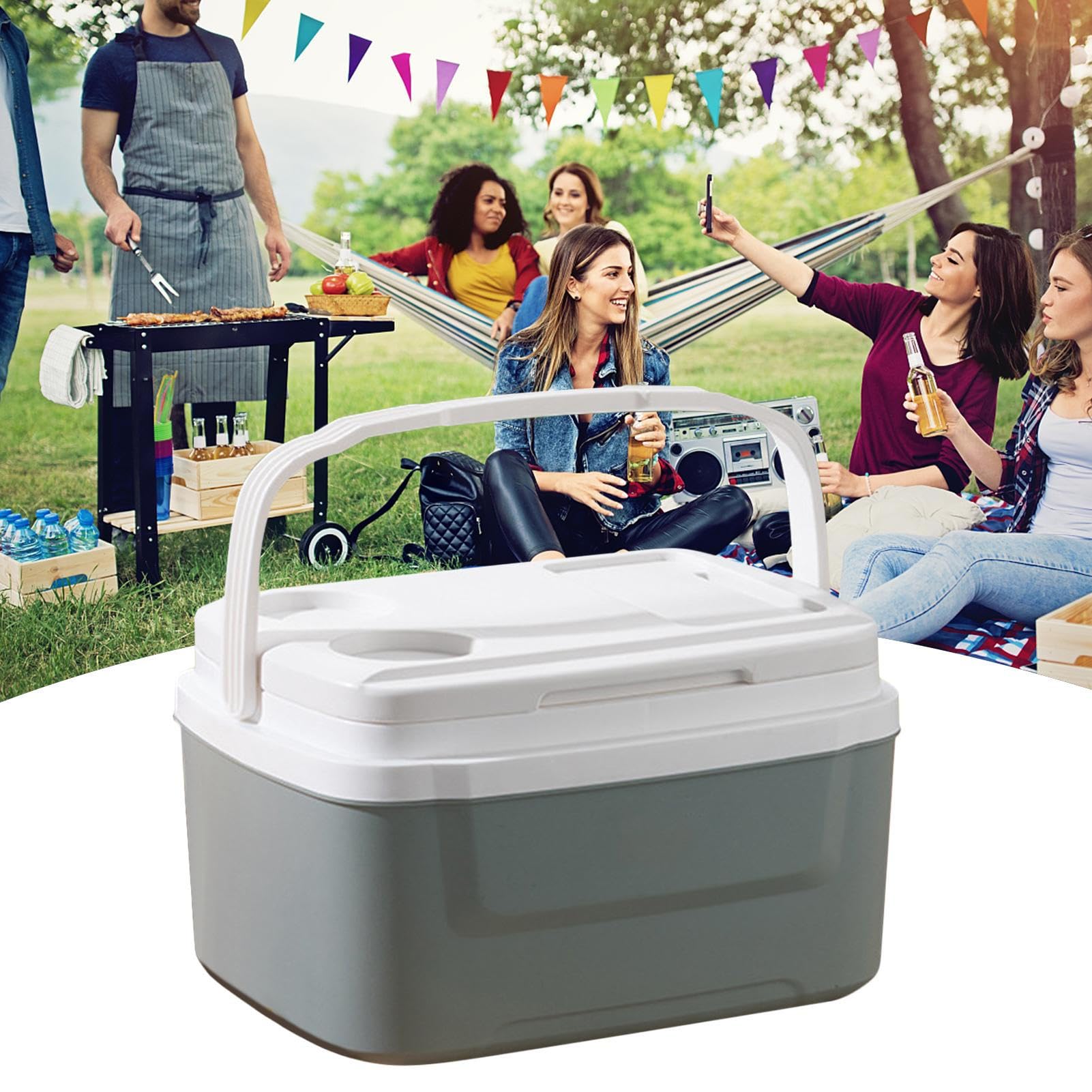 Bea - Contenitore refrigerante per alimenti, a prova di perdite, per alimenti, per campeggio, congelatore, da campeggio, per viaggi, picnic, escursionismo