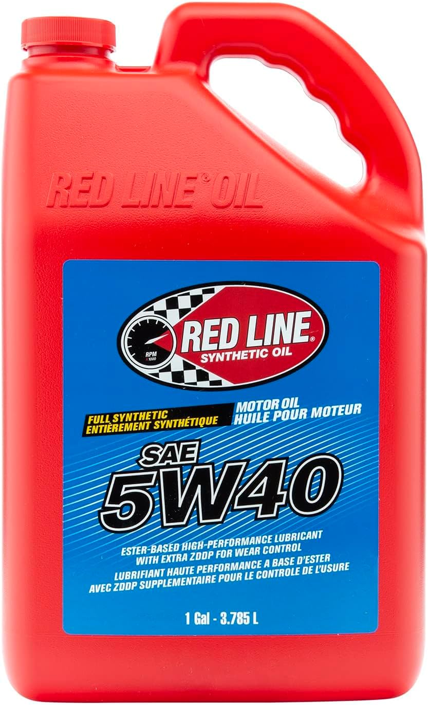 Red Line 15405 SAE 5W40 Fully Synthetic Motor Oil - 1 Gallon (2 Pack)