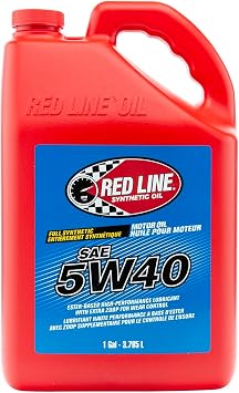 Red Line 15405 SAE 5W40 Fully Synthetic Motor Oil - 1 Gallon 4 Pack