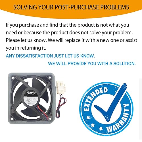 Miniatura 7 de 2024 Actualizado OEM DA81-06013A U92C12MS1B3-52 DA31-00287A Ventilador del Evaporador del Refrigerador para Samsung, Compatible con Samsung