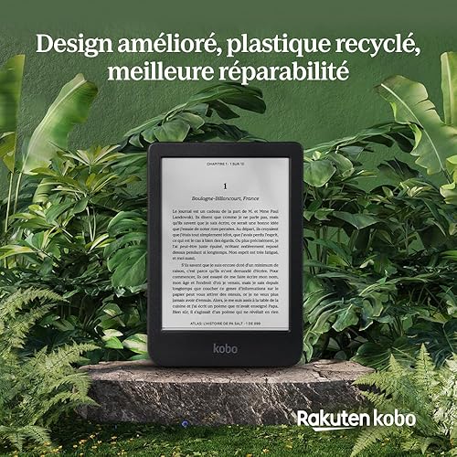 Miniatura 4 de Kobo Clara BW  eReader  Pantalla táctil antideslumbrante de 6 pulgadas con ComfortLight PRO  Opción de modo oscuro  Audiolibros  Resistente al agua