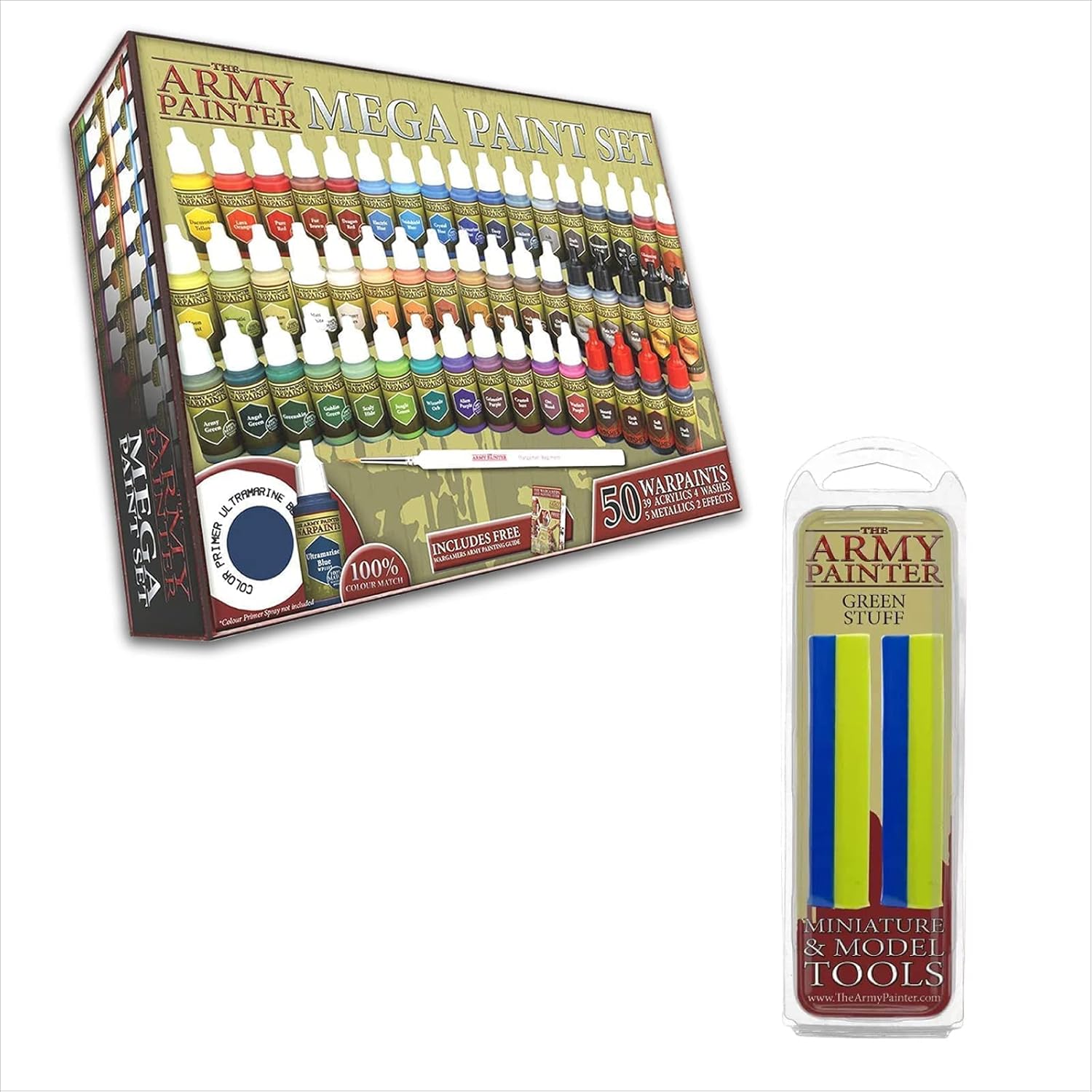 The Army Painter Miniature Painting Kit Mega Paint set