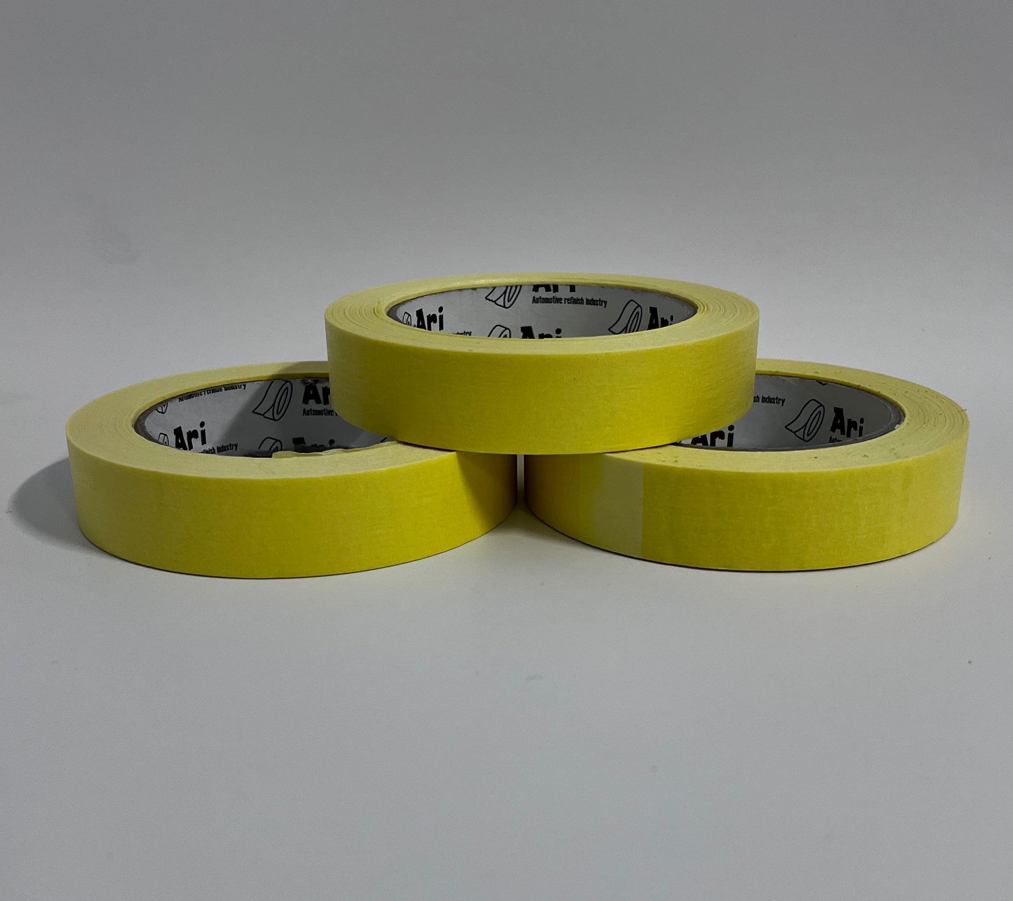 – Masking Tape 1" / 24mm x 50yds box of 36 rolls for Automotive Painting, Decorating, Walls, Crafts High-Performance No Residue 80°C Heat Resistance Precise Edges & Clean