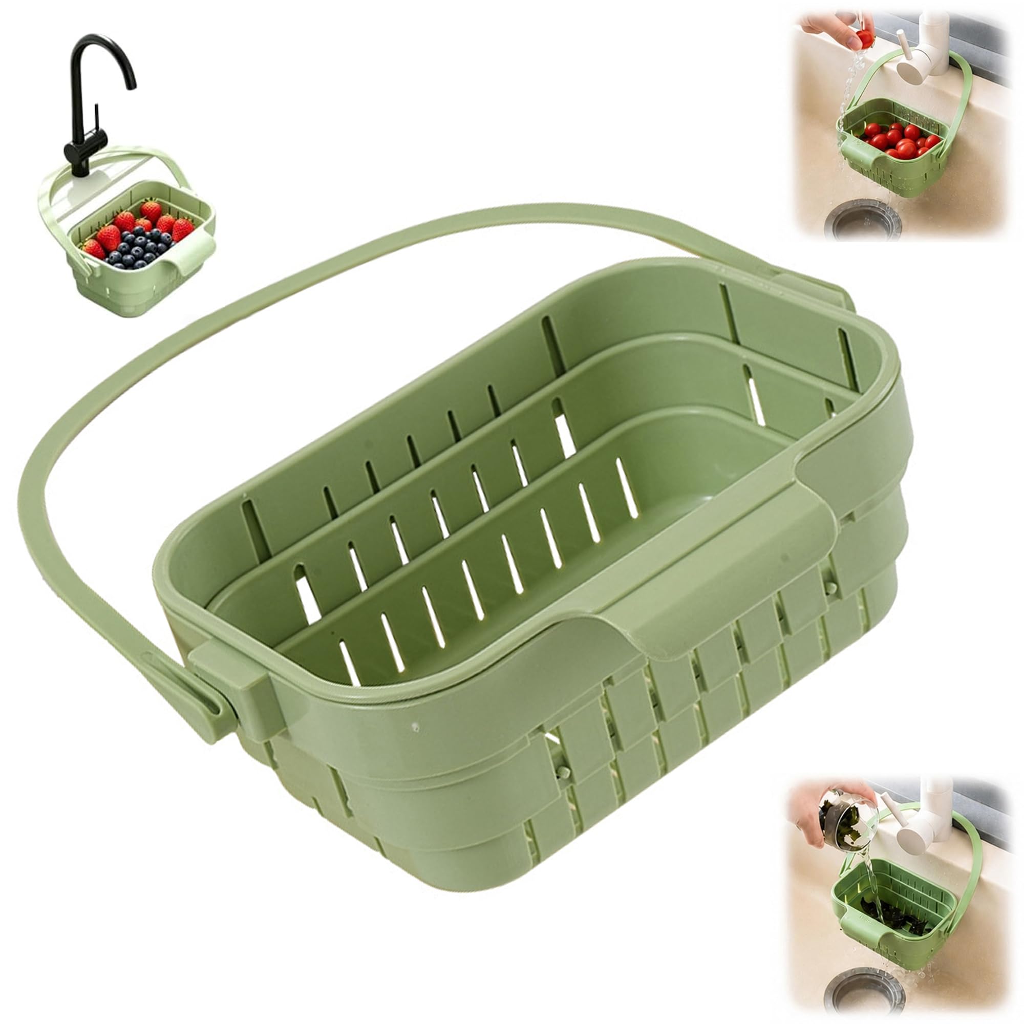 Photo 1 of MSOSRIR Foldable Hanging Sink Drain Basket