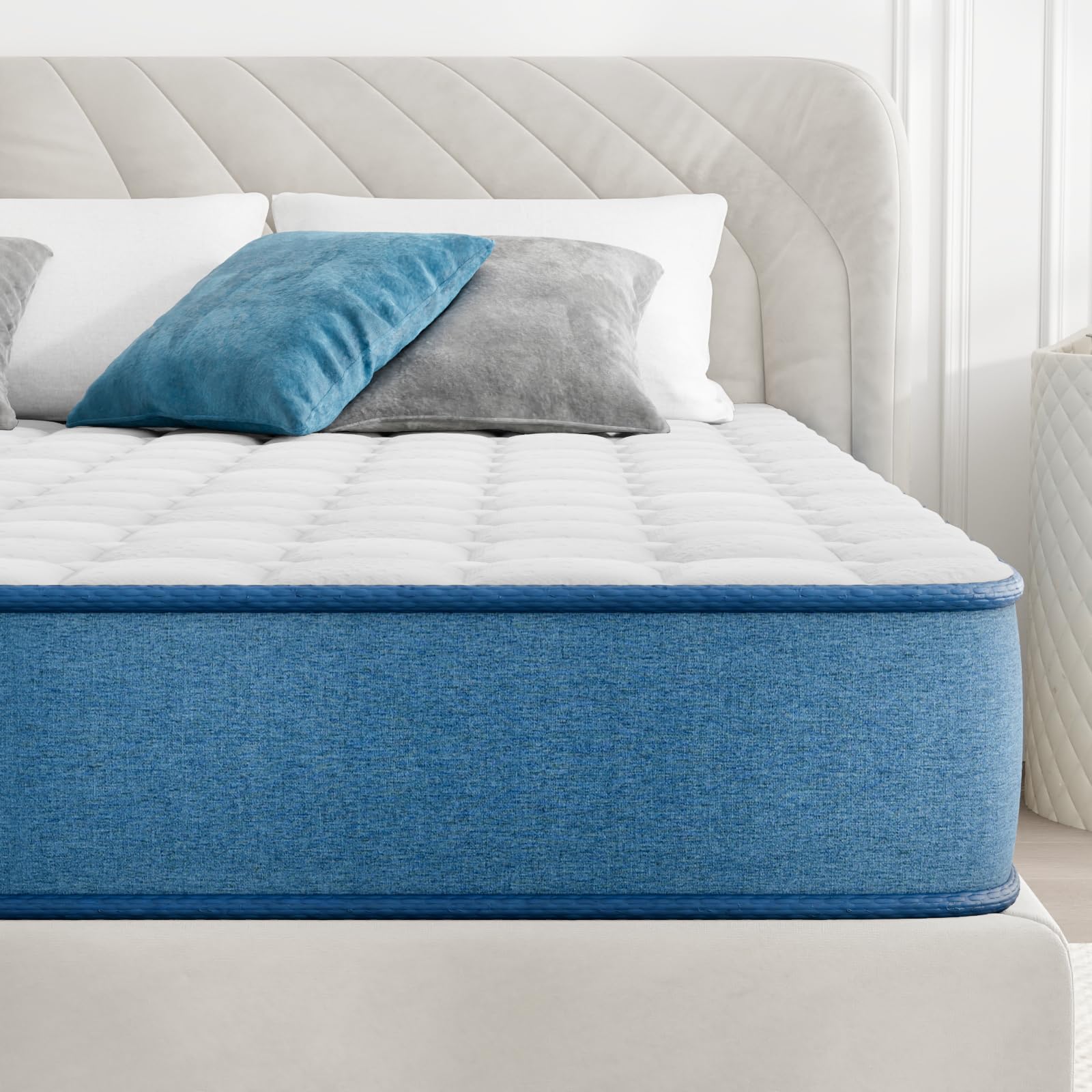 Matelas Mémoire De Forme 140x200cm - Épaisseur 20cm - H3 - 9 Zones De Confort 🛏️