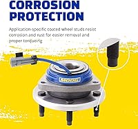 Vista 8 de MOOG 515096 Cojinete de rueda y conjunto de cubo para Chevrolet Silverado 1500