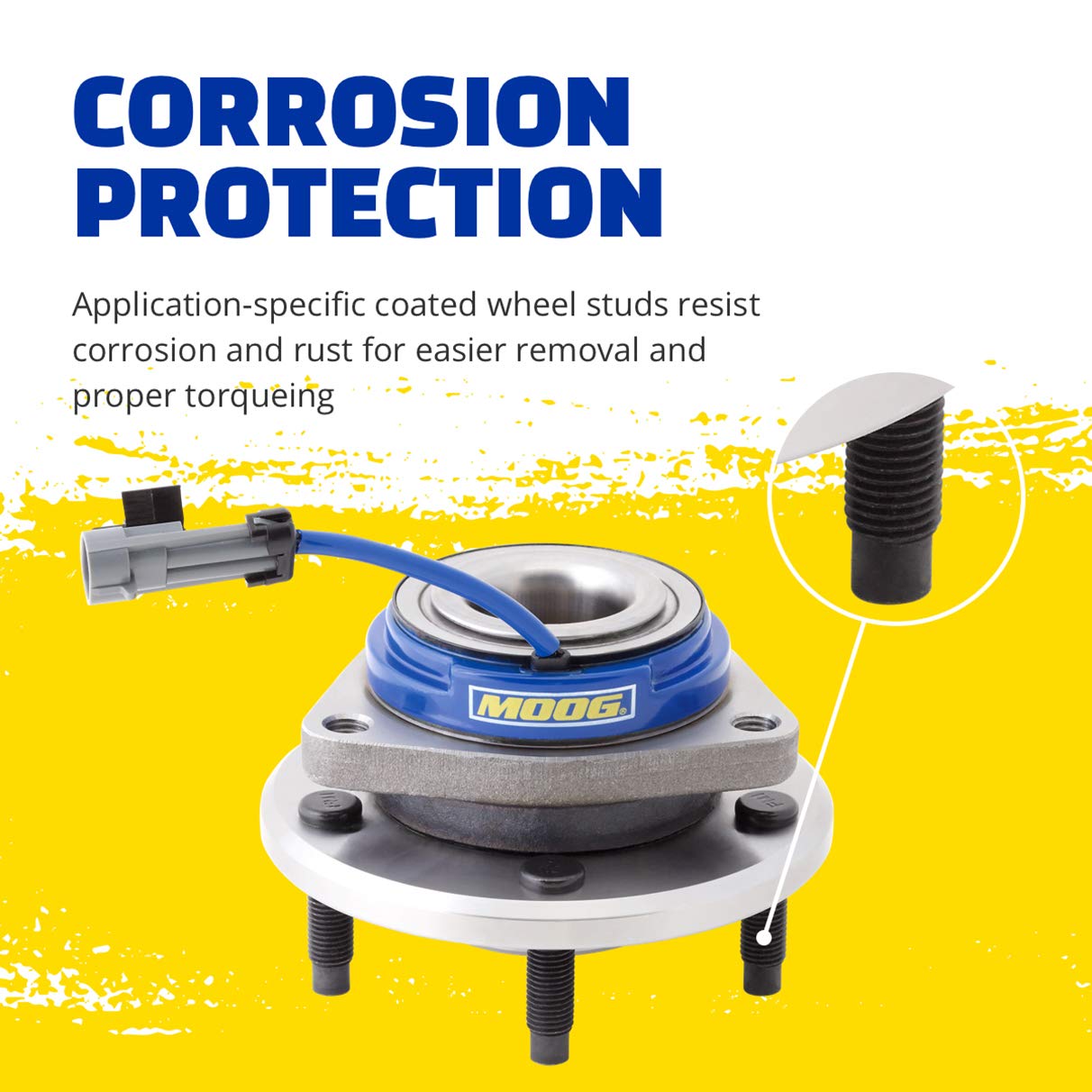 MOOG 513277 Wheel Bearing and Hub Assembly for Chevrolet Traverse - Image 8