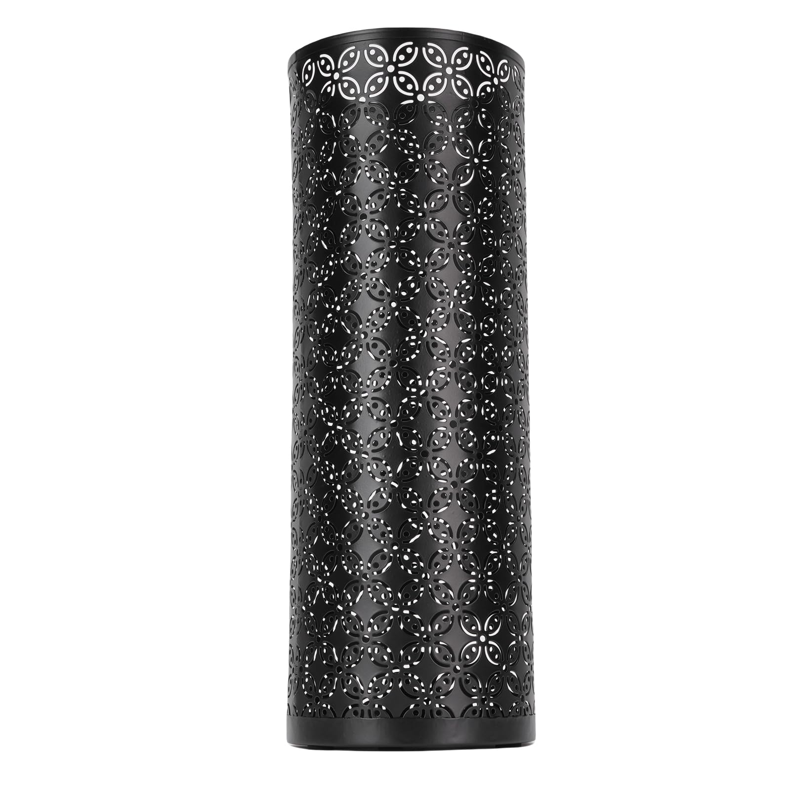 AMONIDA Soporte Redondo para Paraguas, Diseño Compacto de Aleación (BLACK)