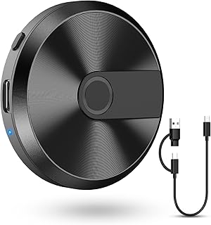 Wireless CarPlay Adapter, Wireless CarPlay Dongle for Factory Wired CarPlay Cars Converts Wired CarPlay to Wireless, Fit for Cars from 2015