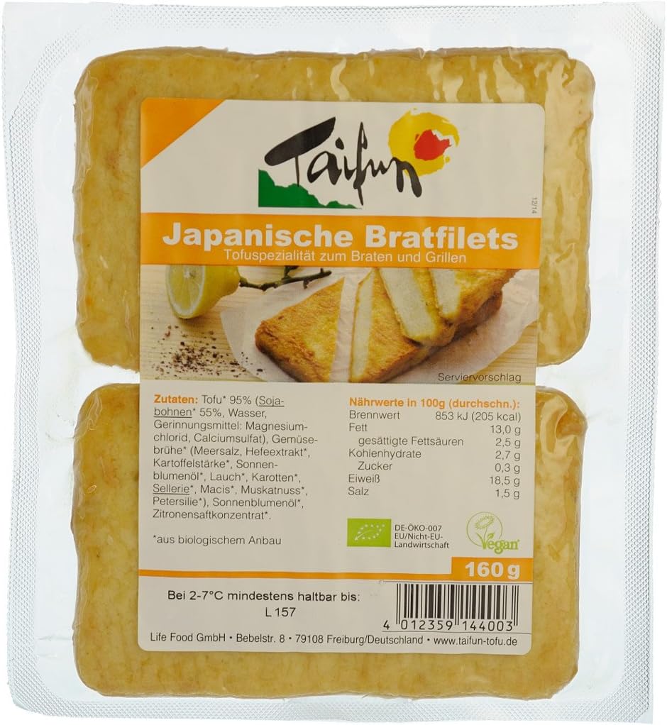 Taifun Organic Tofu Filets Japanese Style, 160 g