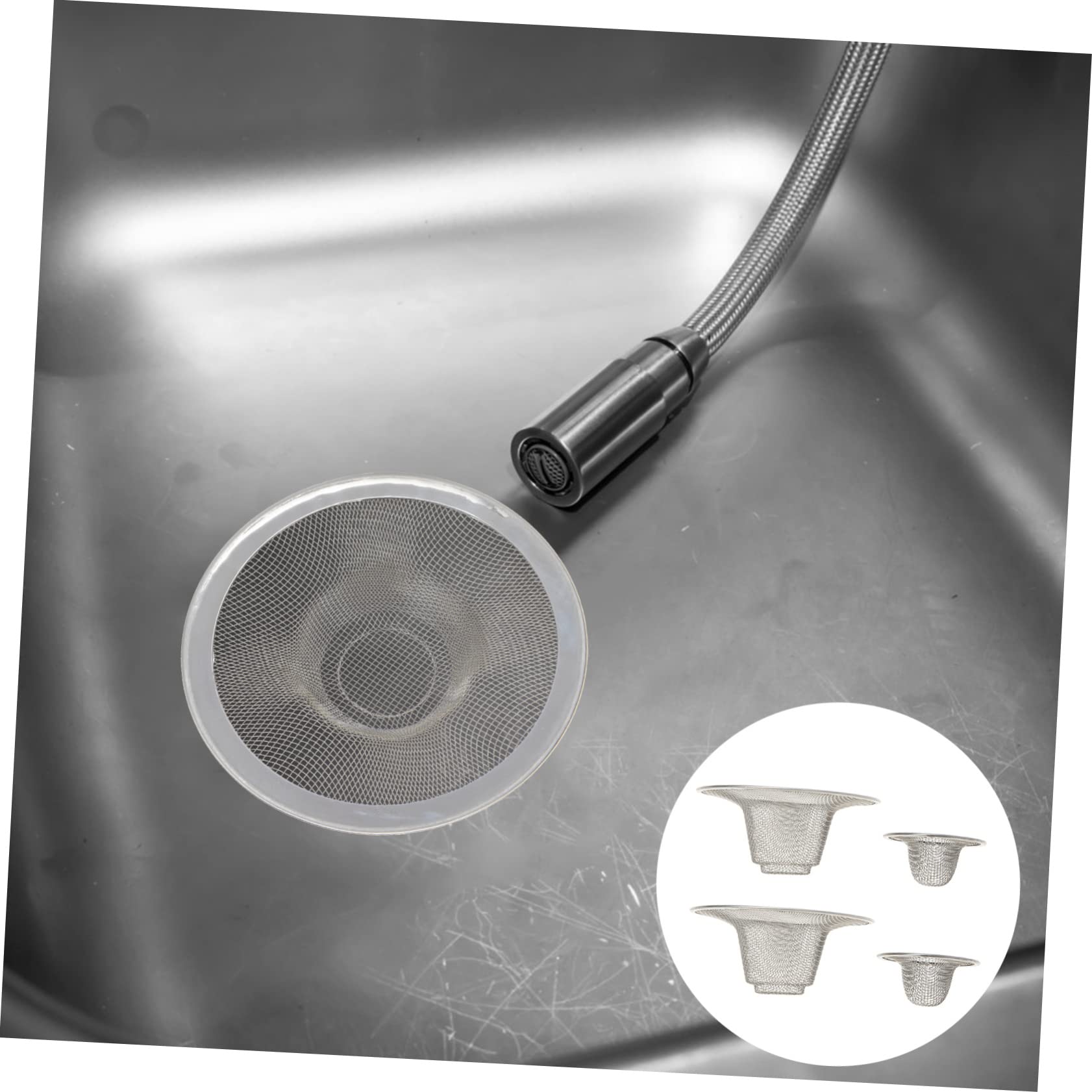 Gadpiparty 20stücke Edelstahl Abflusssieb Teilig Multifunktionales Haarsieb Für Badewannen Rostfrei Langlebig Universelle Passform Für Abflüsse Einfach Zu Reinigen Und Montieren