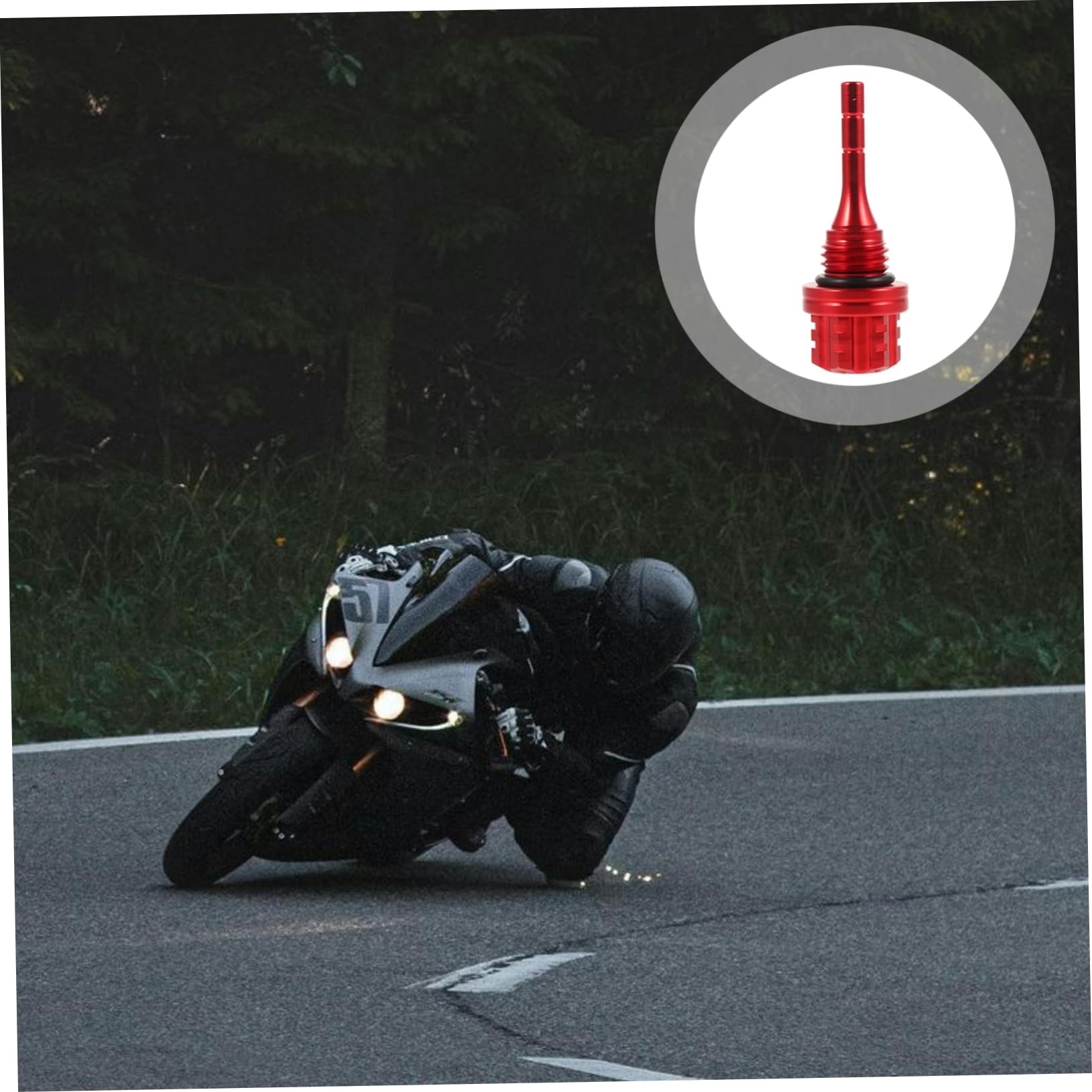 ULTECHNOVO 5piezas Medidor De Cnc Para Motocicleta Medición Precisa Instalación Sencilla y Diseño Práctico Compatible Con Motores De Fabricado Aleación De Aluminio